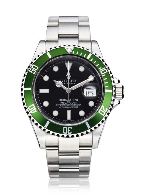 rolex submariner steel pre-owned 16610 custom green|rolex 16610 for sale.